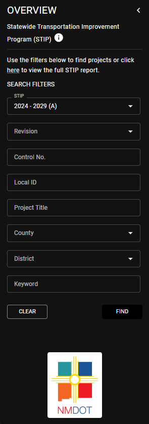 NM STIP Viewer Search Pane.png