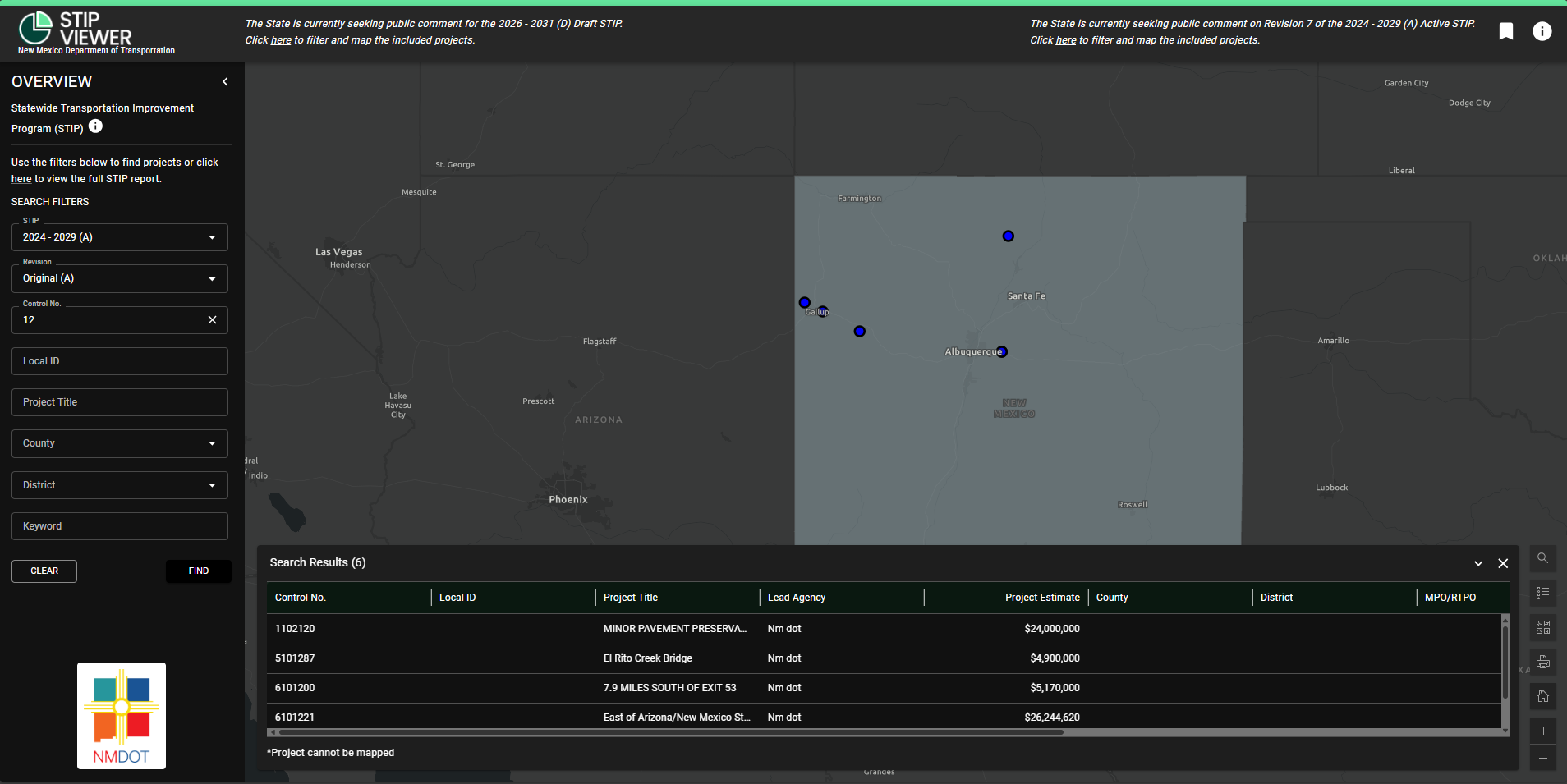 NM STIP Viewer Map Example.png