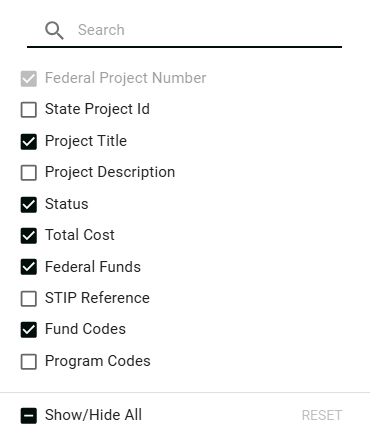 L - NM STIP Manager Manage Columns (FMIS Projects) 2.png