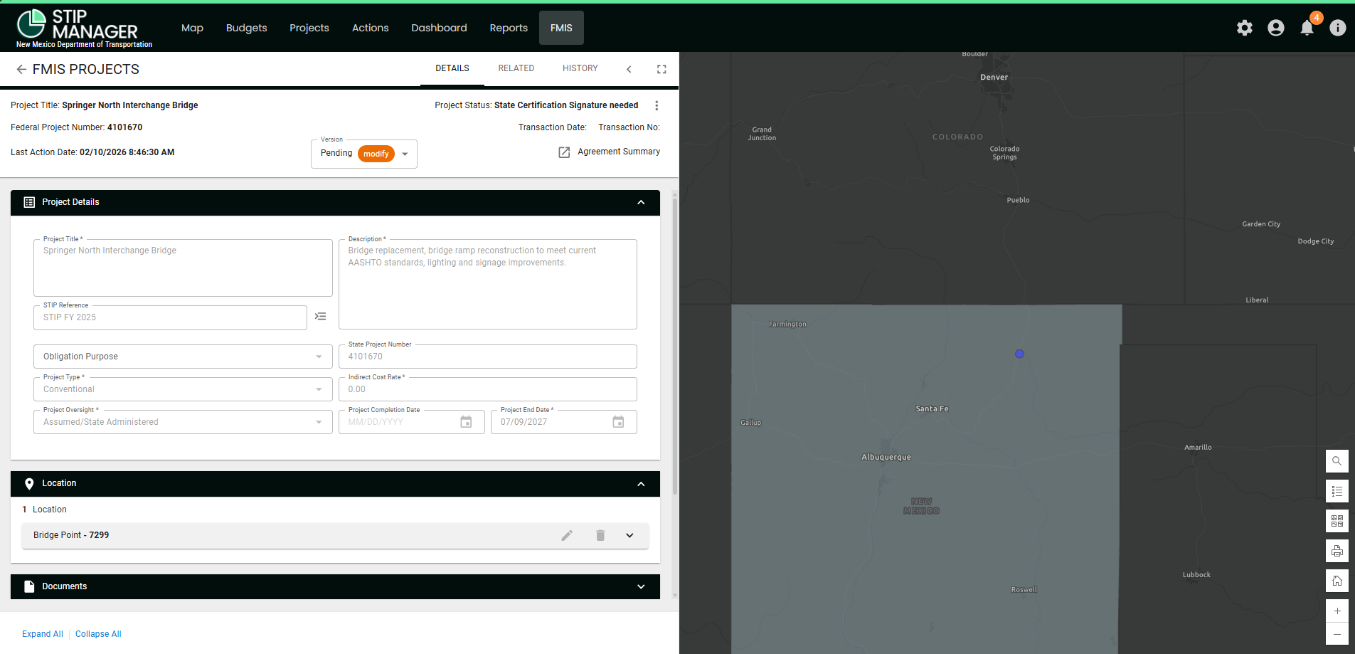 (NM) STIP Core FMIS Project Details tab Locations.png