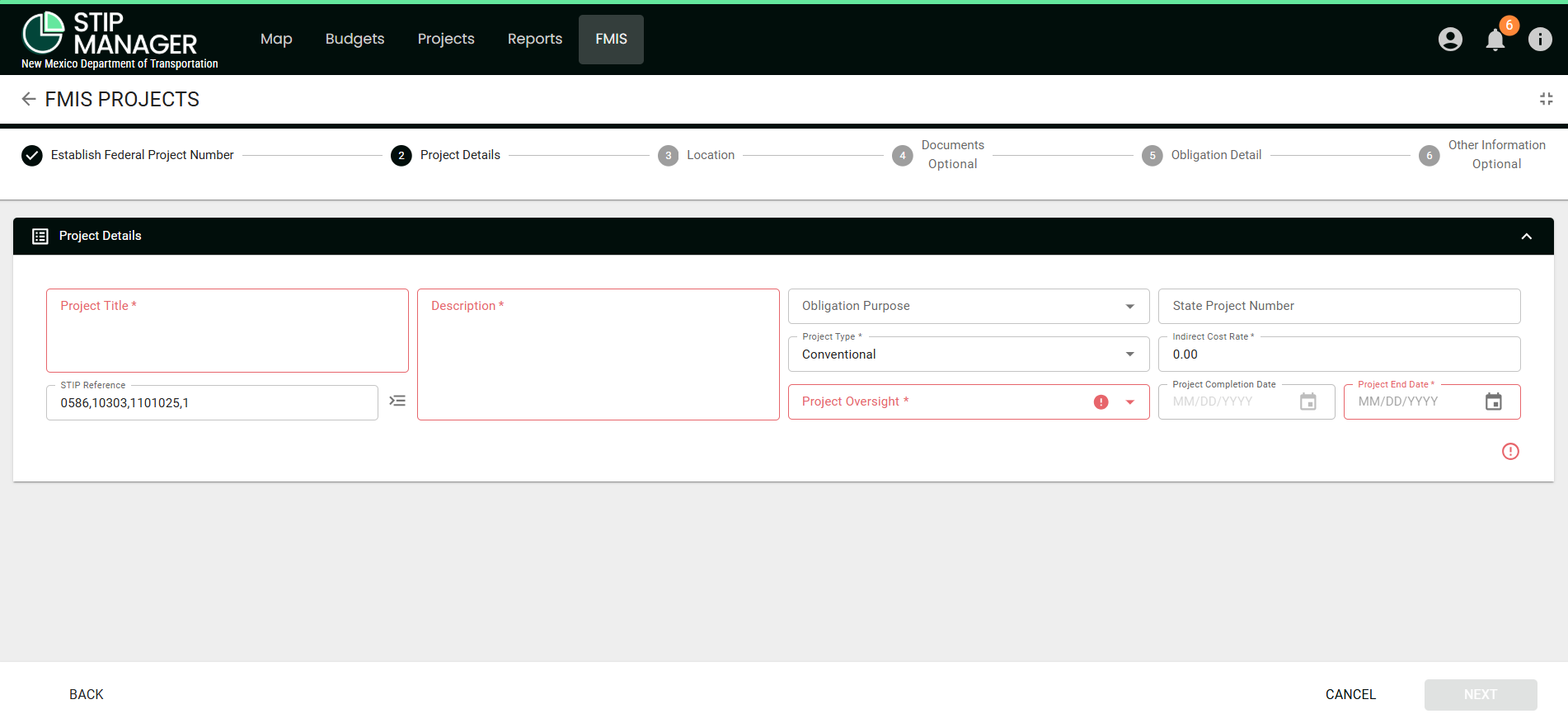 (NM) STIP Core FMIS Add Project - Project Details.png
